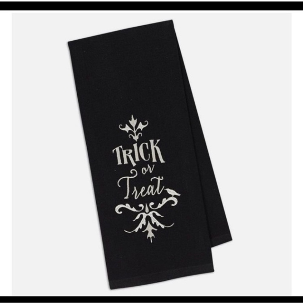 Halloween dish towel
